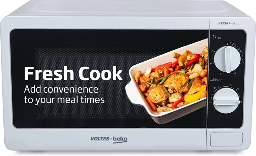 Voltas Beko 20 L 700 W Smart Solo Microwave Oven  (MS20MPW10, White) - Best Price ₹4990 at Flipkart