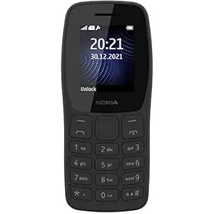 Nokia 105 Classic | Single SIM Keypad Phone with Built-in UPI Payments, Long-Lasting Battery, Wireless FM Radio, Without Charger | Charcoal - Best Price ₹979 at Amazon