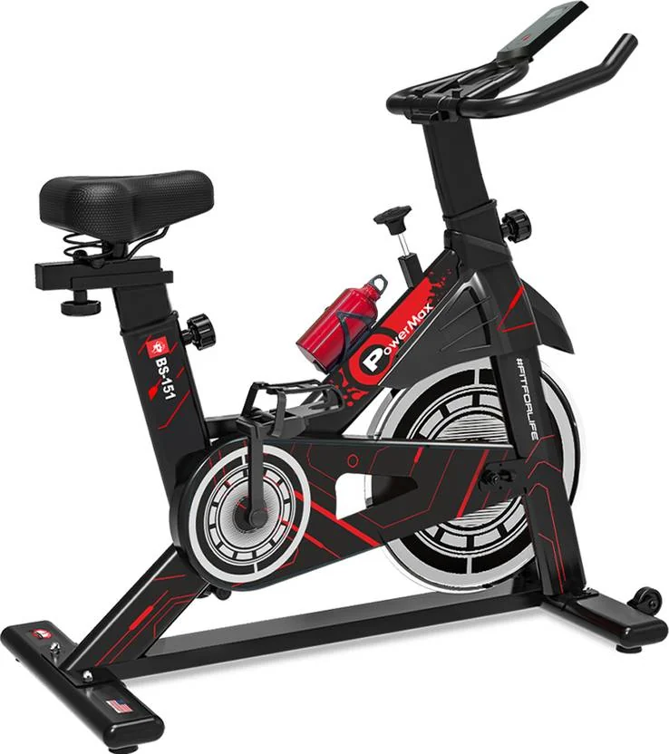 Powermax Fitness BS-151 Home Use Group /Spin Spinner Exercise Bike  (Black, Red) - Best Price ₹12749 at Flipkart