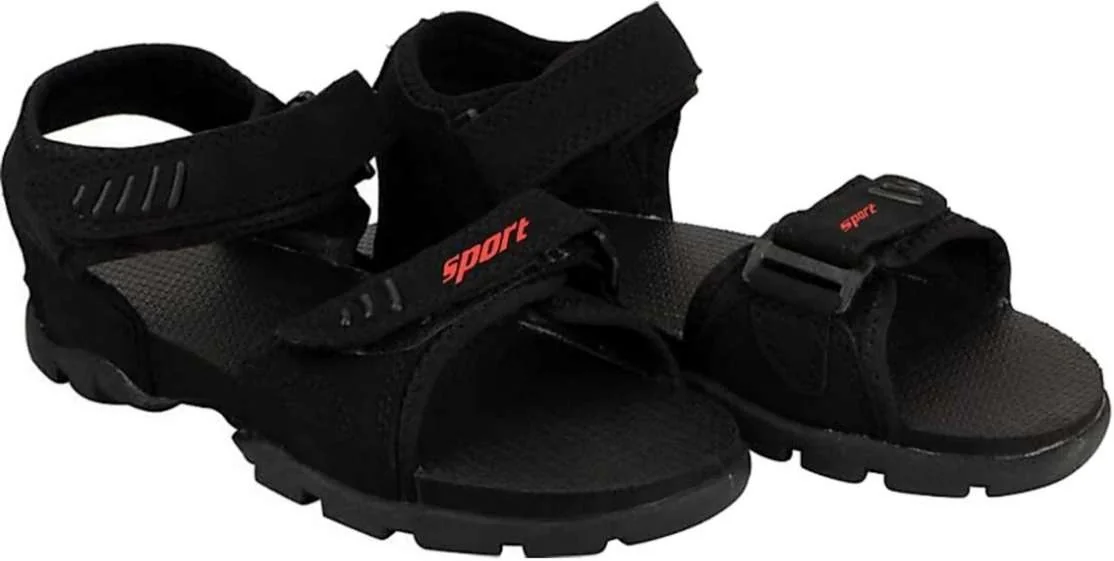 Men Black Sandals