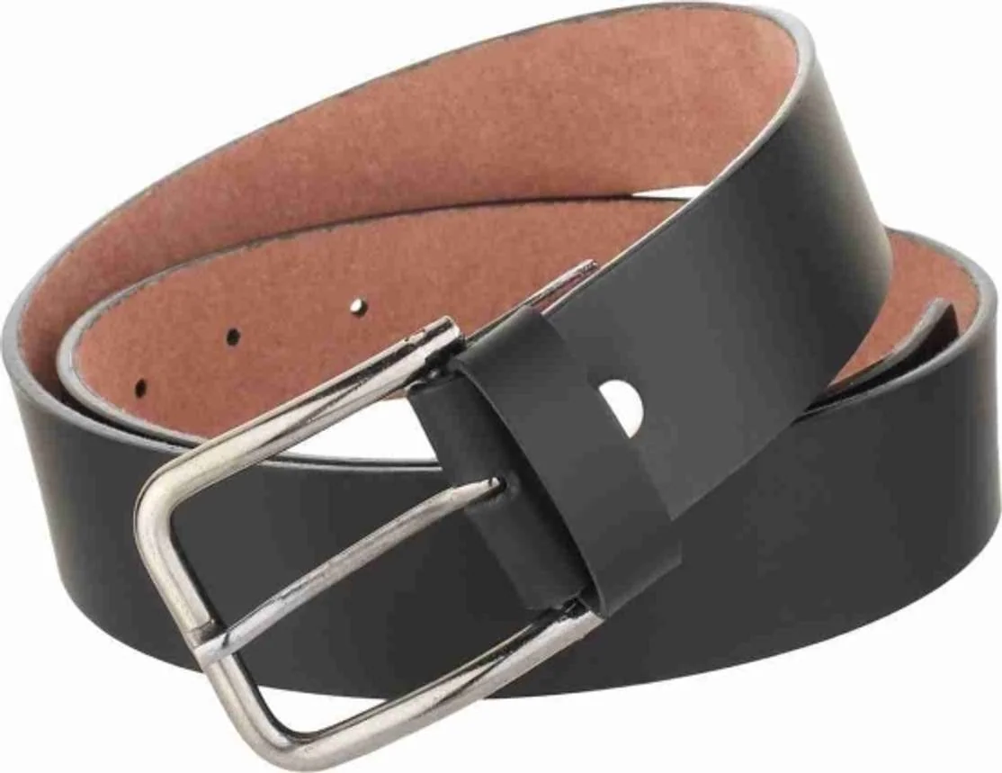 Men Black Artificial Leather Belt - Best Price ₹80 at Shopsy