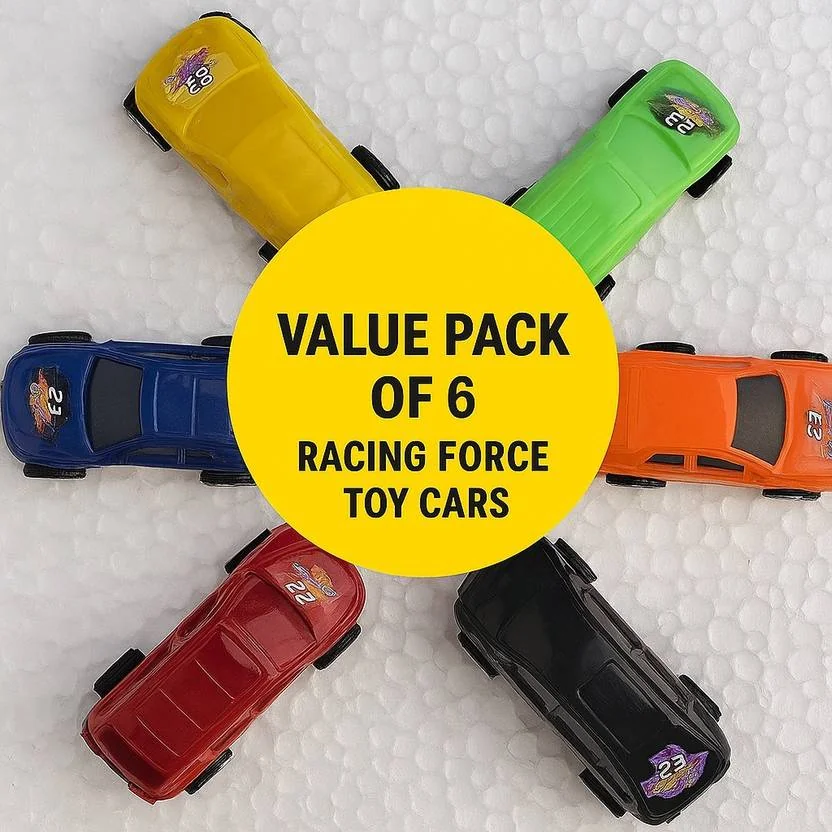MUNNIC MunnicRacingForceCarsPackof6  (Multicolor) - Best Price ₹115 at Flipkart