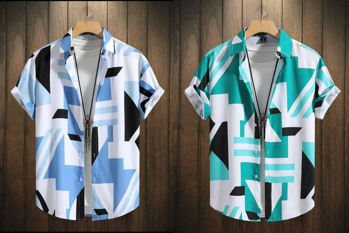 Men Printed Casual Multicolor Shirt - Best Price ₹174 at Shopsy