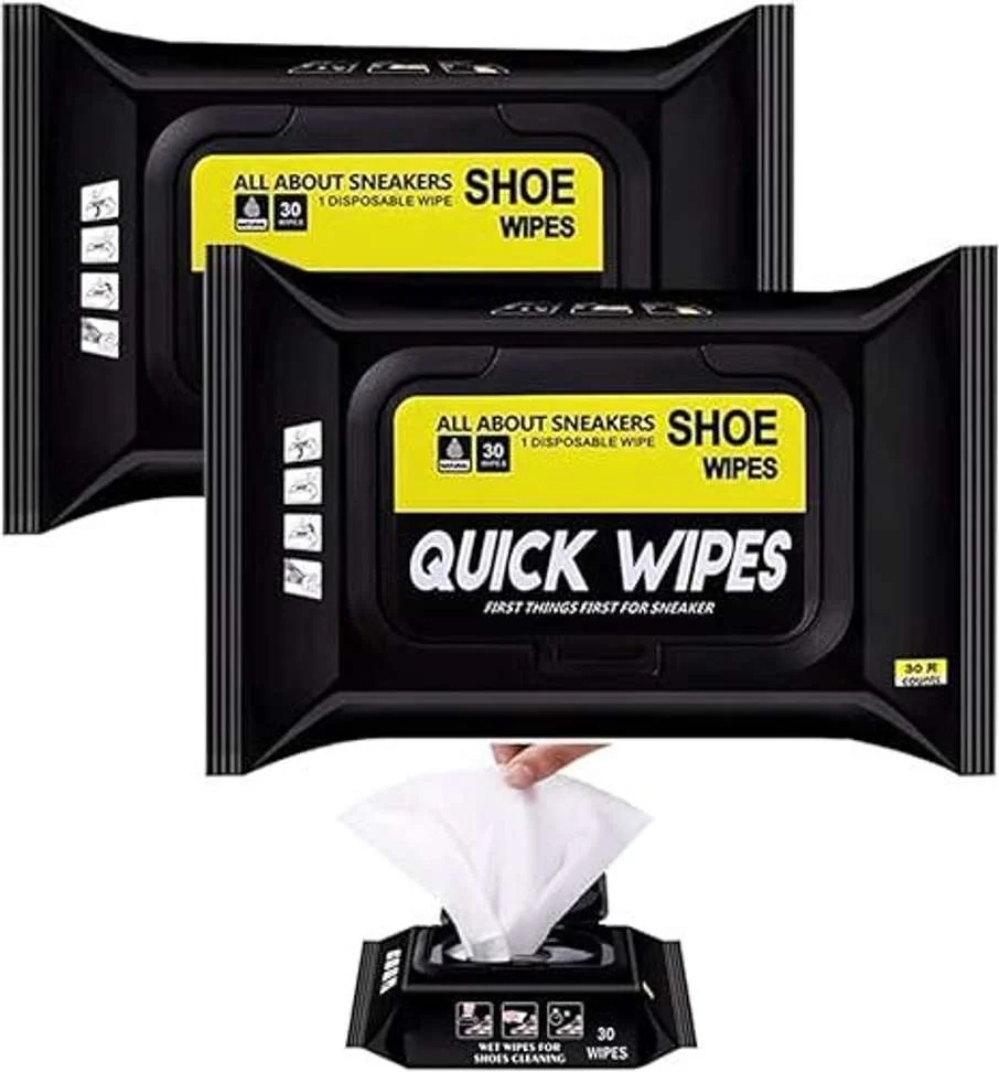 Noetic Natural sneaker & Shoe cleaner wipes disposable travel portable Leather, Canvas, Sports, Synthetic Leather Shoe Cleaner - Best Price ₹57 at Shopsy