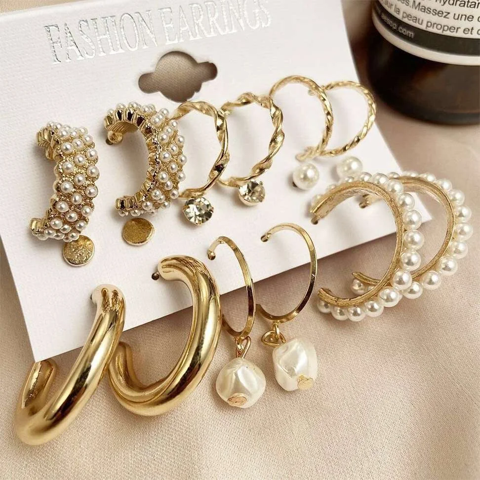 Metal Stud Earring, Hoop Earring - Best Price ₹150 at Shopsy