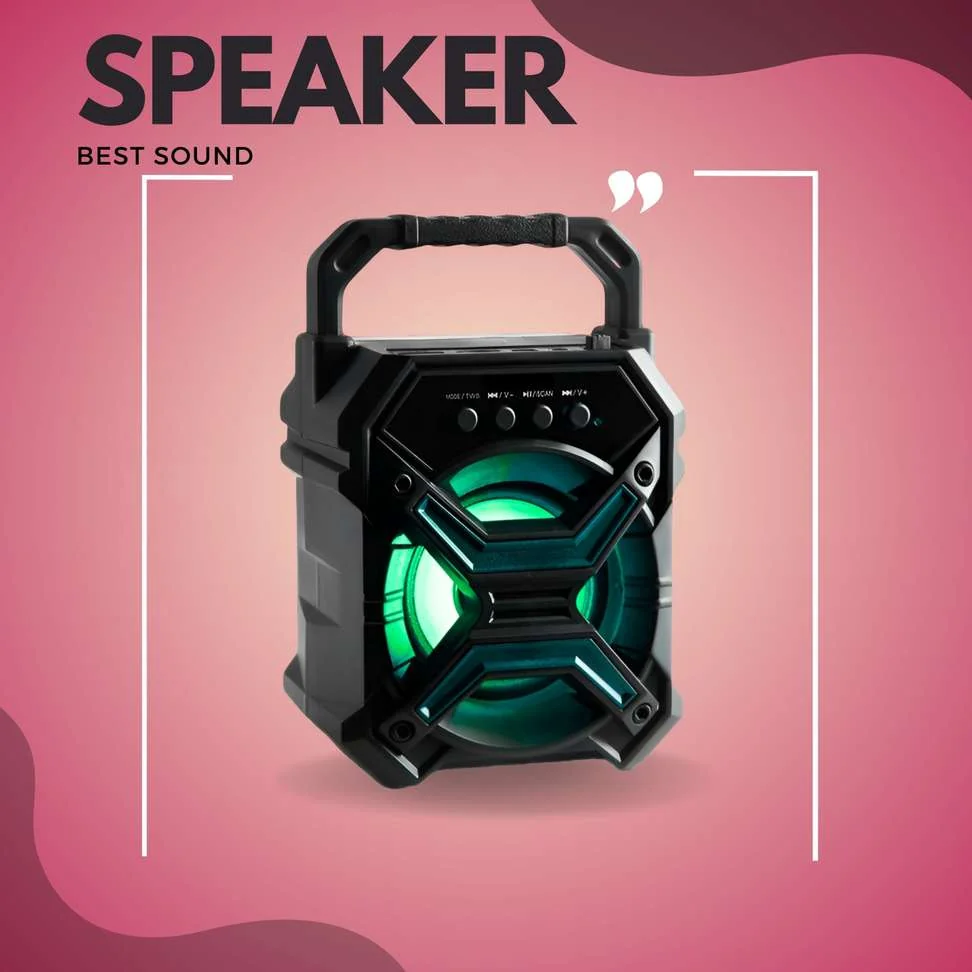 FRONY DJ BOX Portable Stereo Sound with 1200mAh Battery, 10W Bluetooth SpeakerFWE488 10 W Bluetooth Home Audio Speaker - Best Price ₹369 at Shopsy