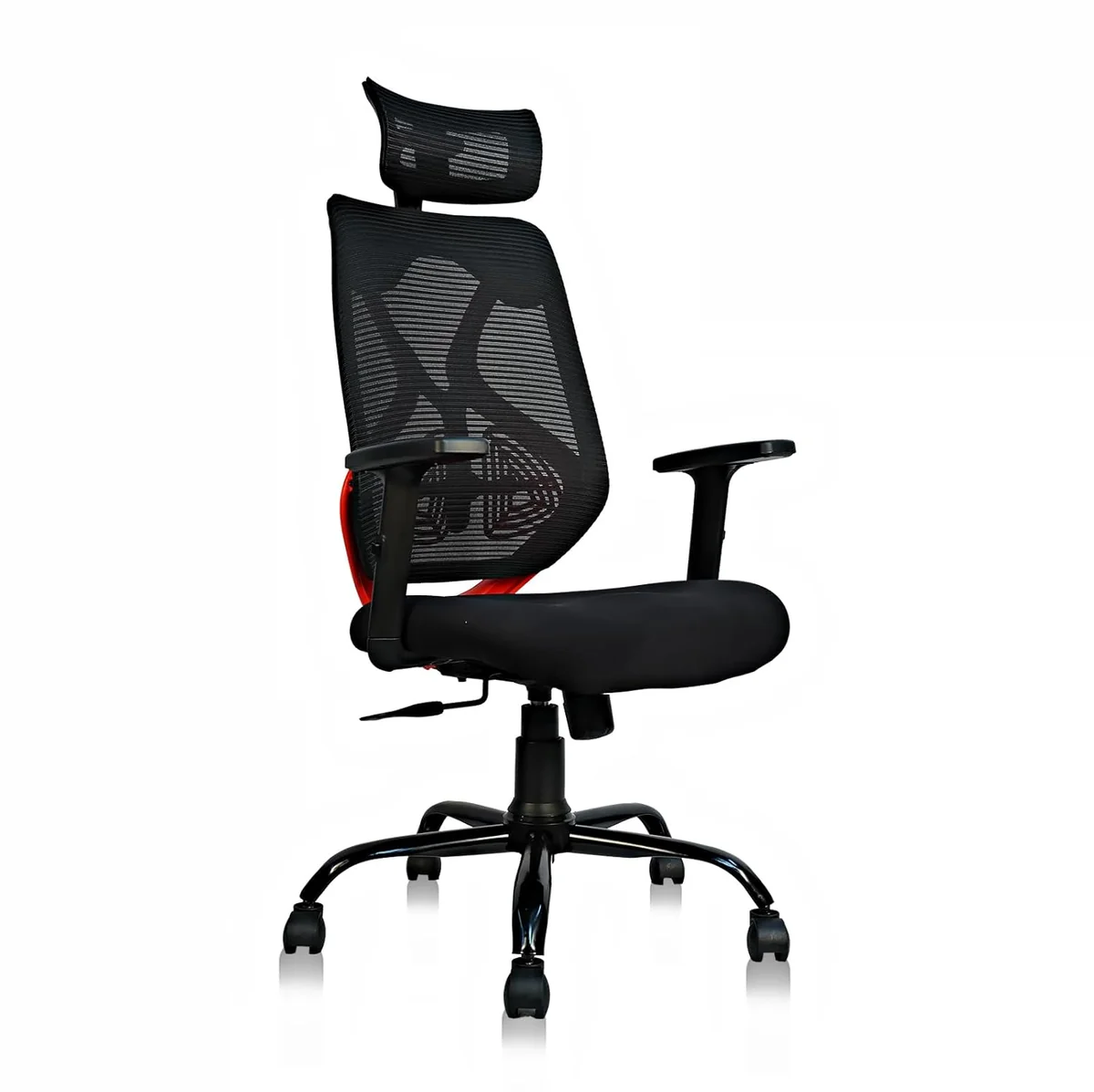 CELLBELL C190 Berlin Office Chair, High Back Mesh Ergonomic Home Office Desk Chair (Red - Black) - Best Price ₹5098 at Amazon