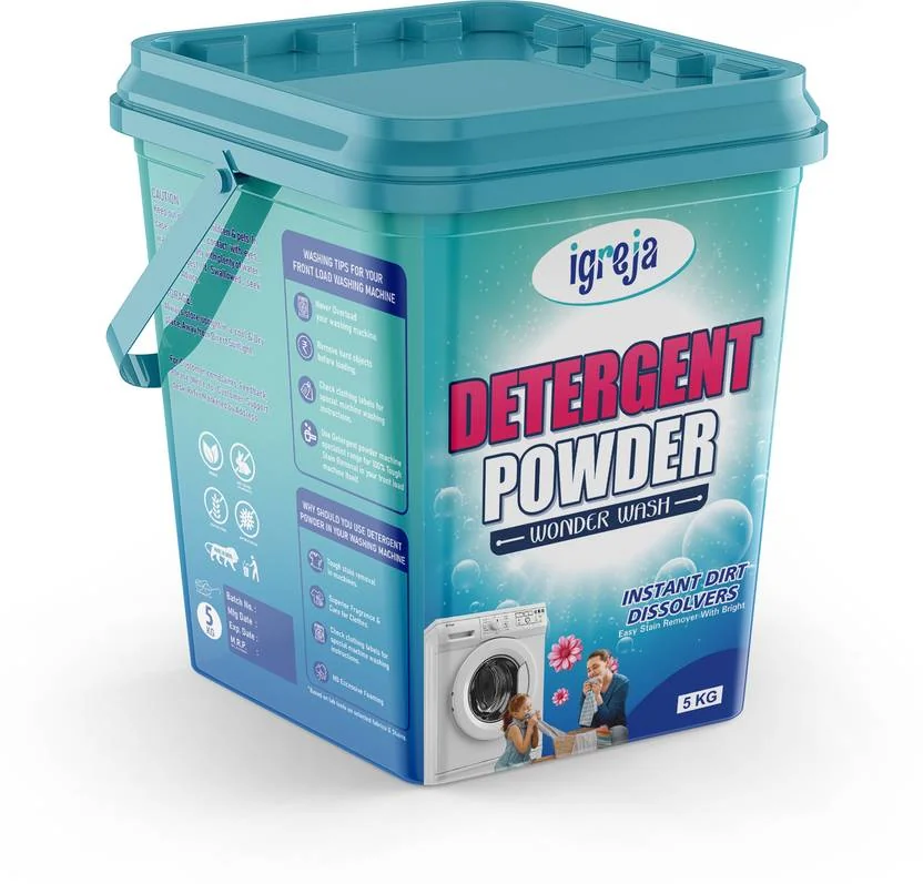 IGREJA Bright Like New Front/Top Load Wonder Wash Blue Detergent Powder 5 kg Detergent Powder (Fresh)  (5 kg) - Best Price ₹222 at Flipkart
