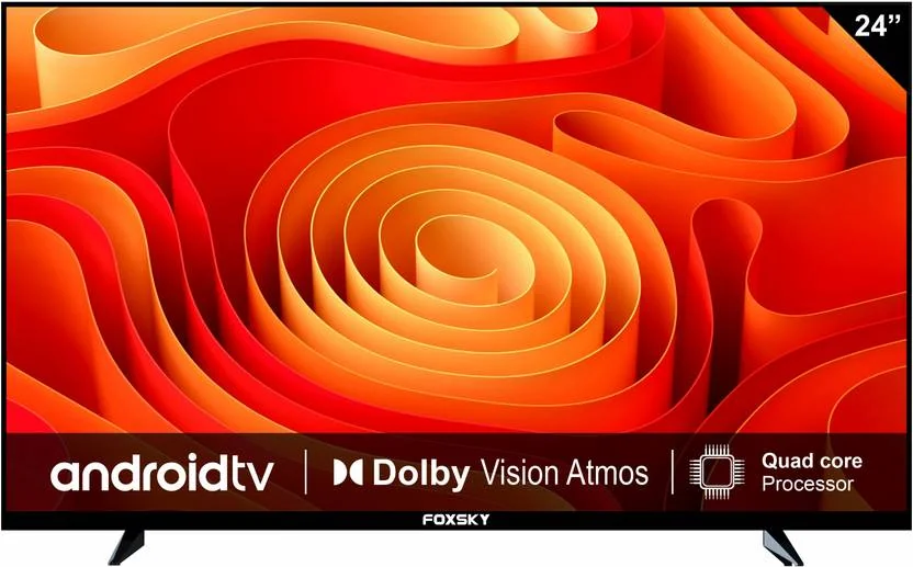 Foxsky 60 cm (24 inch) HD Ready LED Smart Android TV 2025 Edition  (24 FSELS PRO) - Best Price ₹5499 at Flipkart