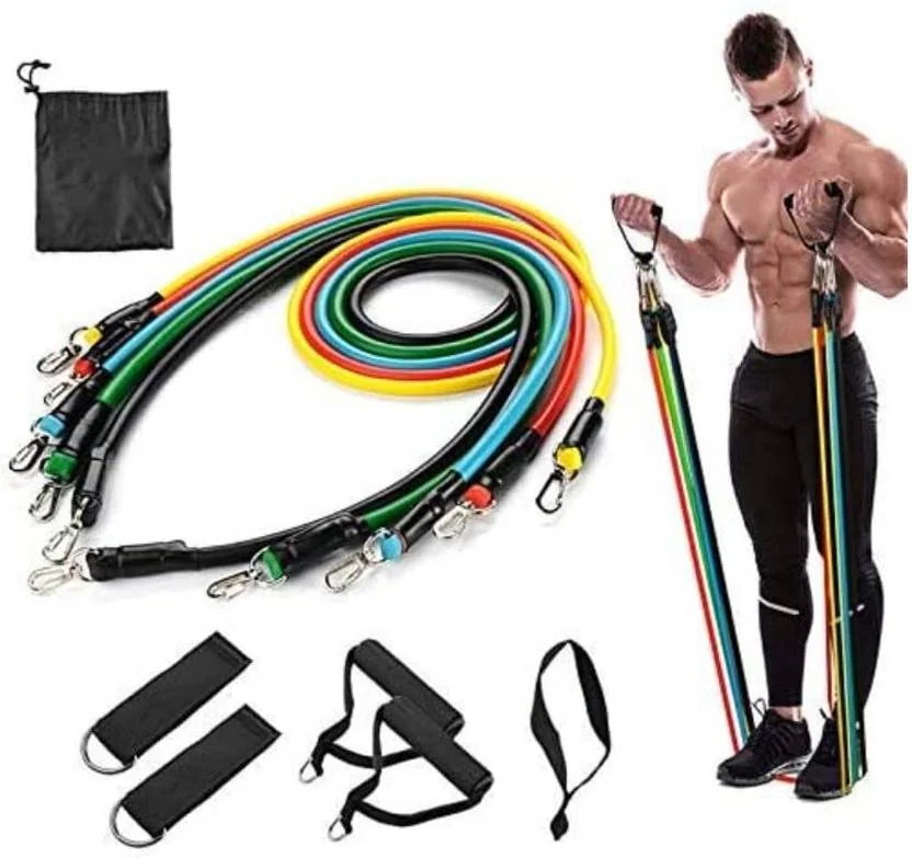 Fitness Scout Resistance Bands 5 PCS Stretching,Therapy,Home Workout Toning Tube Resistance Tube Resistance Tube  (Multicolor) - Best Price ₹262 at Flipkart