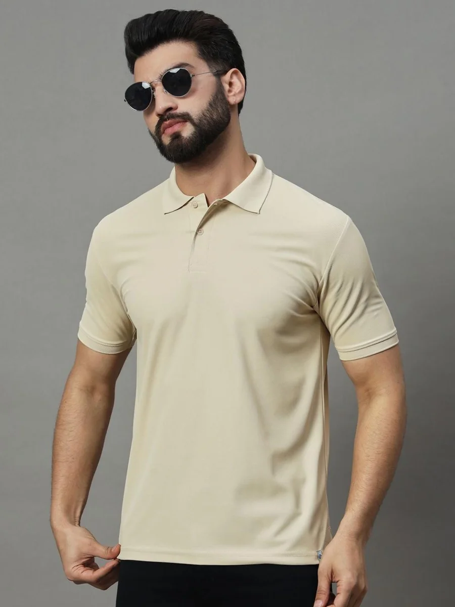 Buy SZN Men Polo Collar Moisture Wicking T Shirt -  - Apparel for Men