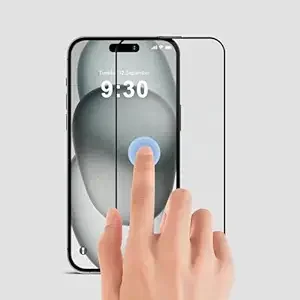 RisingFinix UltraShield Tempered Glass Guard (Compatible with iPhone 16E) - Best Price ₹53 at Amazon