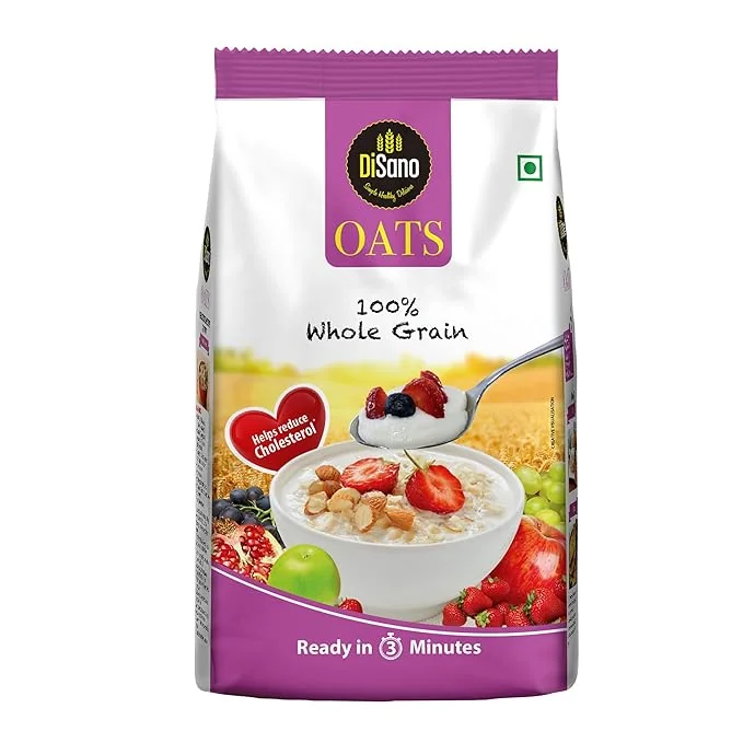 Disano Oats, 100% wholegrain, Pouch 1 kg - Best Price ₹149 at Amazon