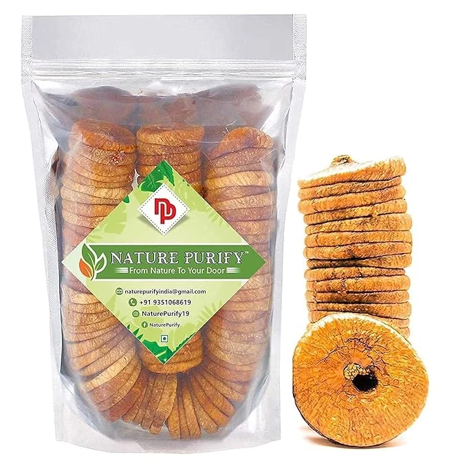 Nature Purify Premium Afghani Anjeer Figs 1KG | Afghanistan Dry Anjir (Dried Figs) Dry Fruits Good for Health, - Best Price ₹549 at Amazon