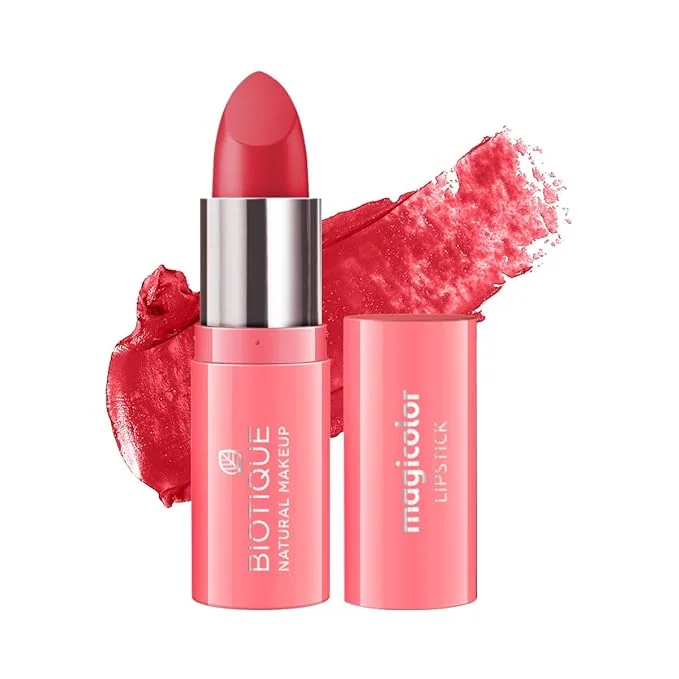 Biotique Natural Makeup Magicolor Lipstick, Barely There, 4g - Best Price ₹76 at Amazon