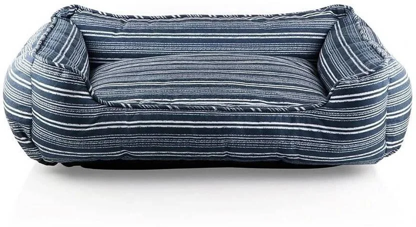 PAWPOURRI Ultra Soft Blue Bolster Pet Bed for Medium Dogs and Cats Cuddler Bed PolyFibre M Pet Bed  (Blue) - Best Price ₹1463 at Flipkart