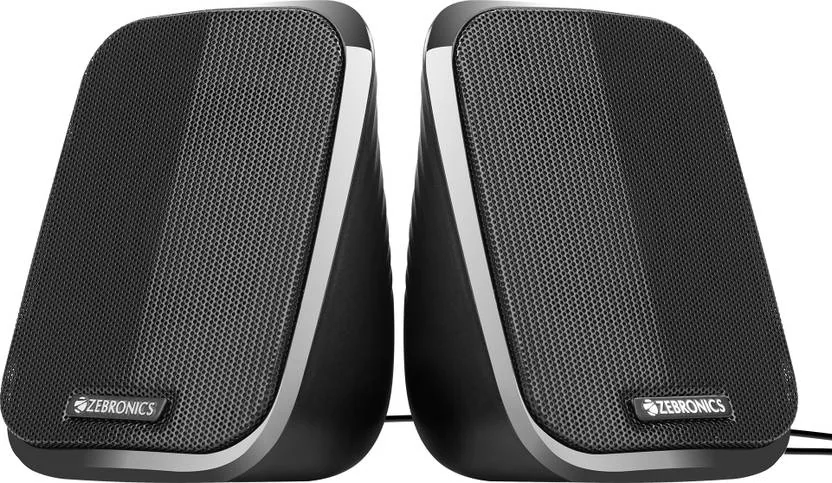 ZEBRONICS Zeb - Fame 5 watt Laptop/Desktop Speaker  (Black, 2.0 Channel) - Best Price ₹599 at Flipkart