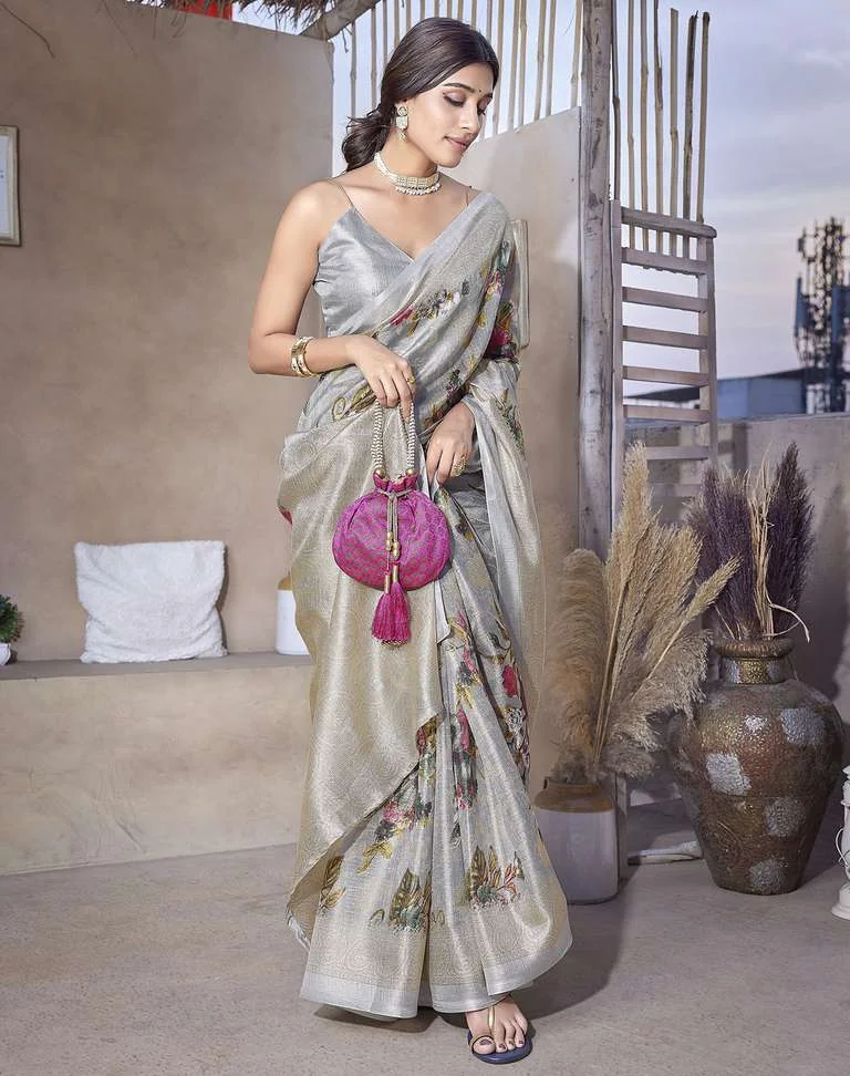 Printed Fashion Art Silk Saree