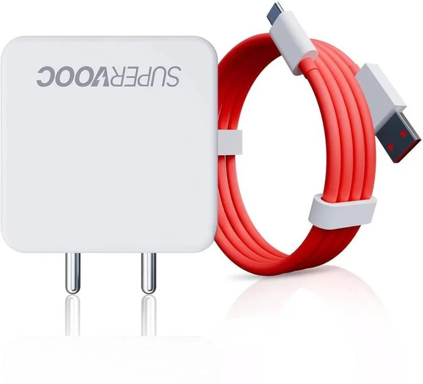 MAK 65 W Adaptive Charging 6 A Wall Charger for Mobile with Detachable Cable  (White, Red, Cable Included) - Best Price ₹283 at Flipkart