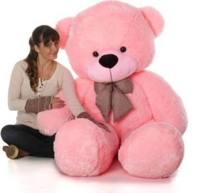 RSS SOFT TOYS SOFT TOYS LOVER teddy bear pink colors size 3 feet very soft teddy bear approx  - 91 cm  (Pink) - Best Price ₹323 at Flipkart